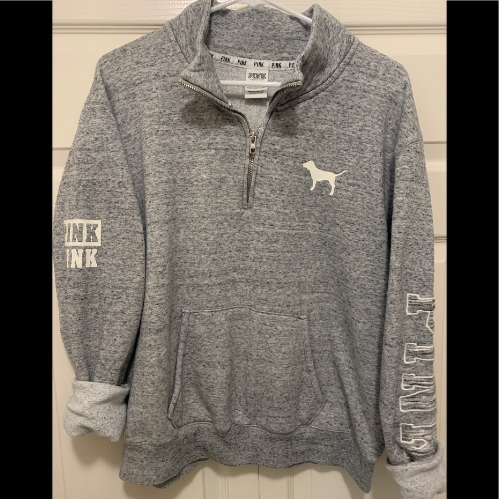 V.S. PINK Varsity Pullover